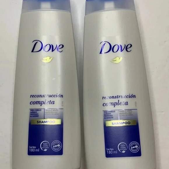 Dove Shampoo Dry Hair Anti-Breakage Reconstructive Hair 2-6 fl oz bottles New - Picture 1 of 7